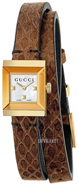 Gucci G-Frame Hvid/Læder YA128523