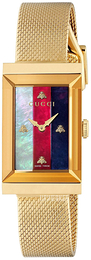 Gucci G-Frame Flerfarvet/Gul guldtonet stål YA147410