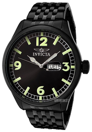 Invicta II Sort/Stål Ø47 mm 0450
