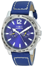 Invicta II Blå/Læder 0854