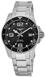 Longines HydroConquest Sort/Stål Ø39 mm L3.780.4.56.6