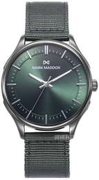 Mark Maddox Greenwich Grøn/Tekstil Ø41 mm HC1008-67